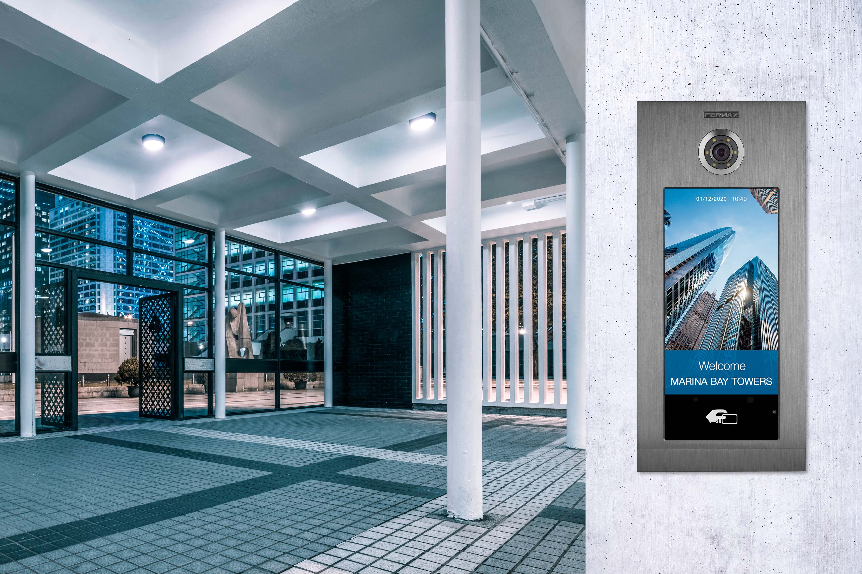 Shek Kin Back Panel MEET KIN Touchscreen Panel - Porttelefonsystemer
